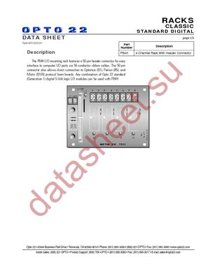 PB4H datasheet  